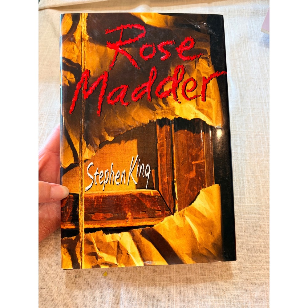 Rose Madder Stephen King First Edition Hardcover 1995‎ Viking Horror Novel